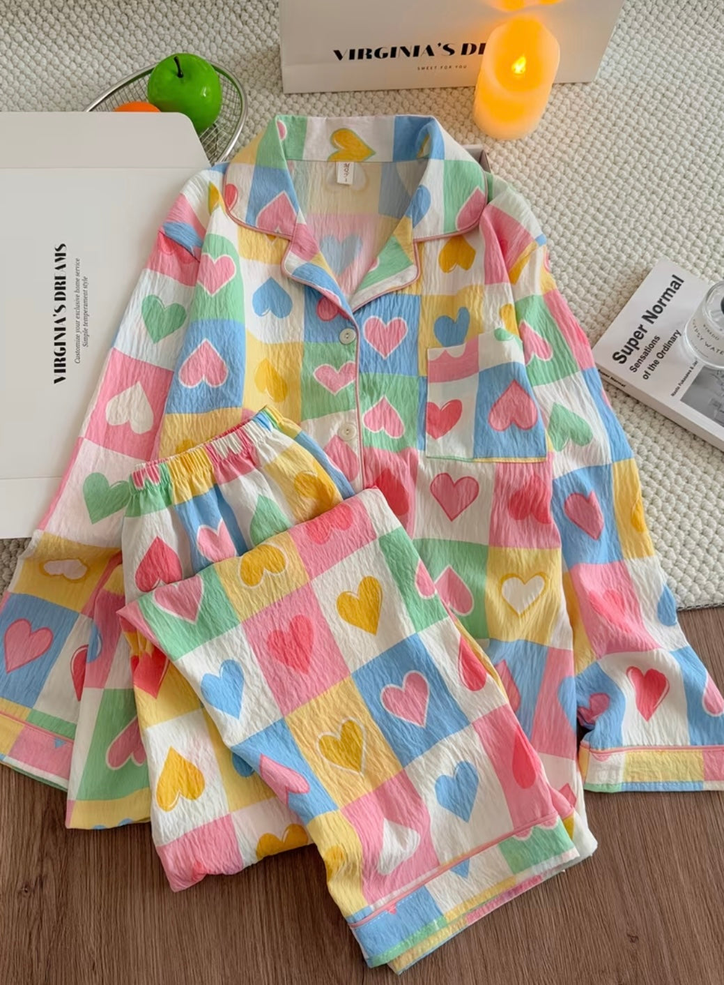 Candy Hearts Lounge Set