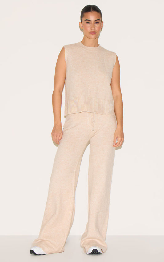 Oat Soft Knit Co-Ord Set