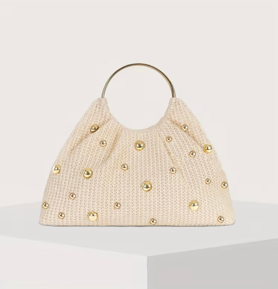 Pearl Studded Mini Bag