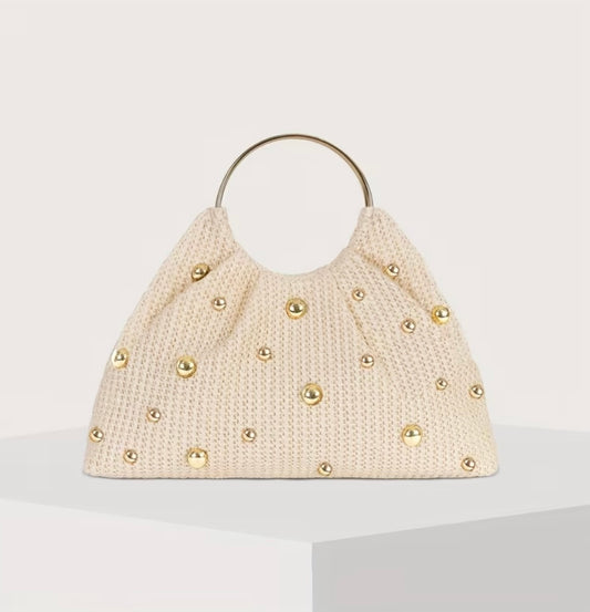 Pearl Studded Mini Bag